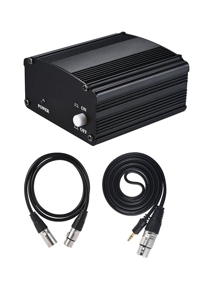 محول طاقة فانتوم بقوة 48 فولت بقناة واحدة مع محول - Image 3