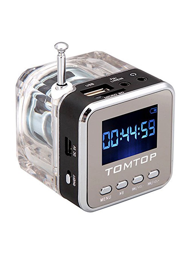 Portable Mini MP3/4 Music Player V460B Beige/Black/Silver - Image 2