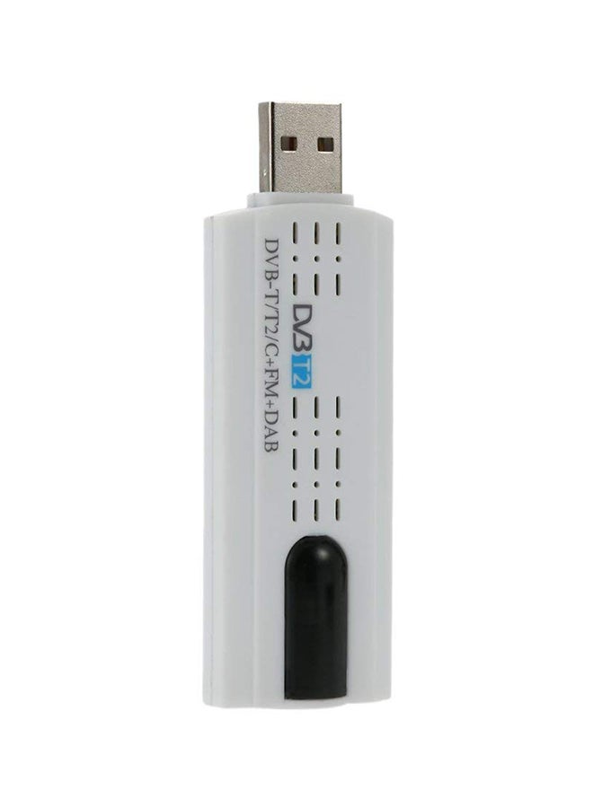 TV Stick Tuner With Aerial Antenna V1484 White  - Image 3