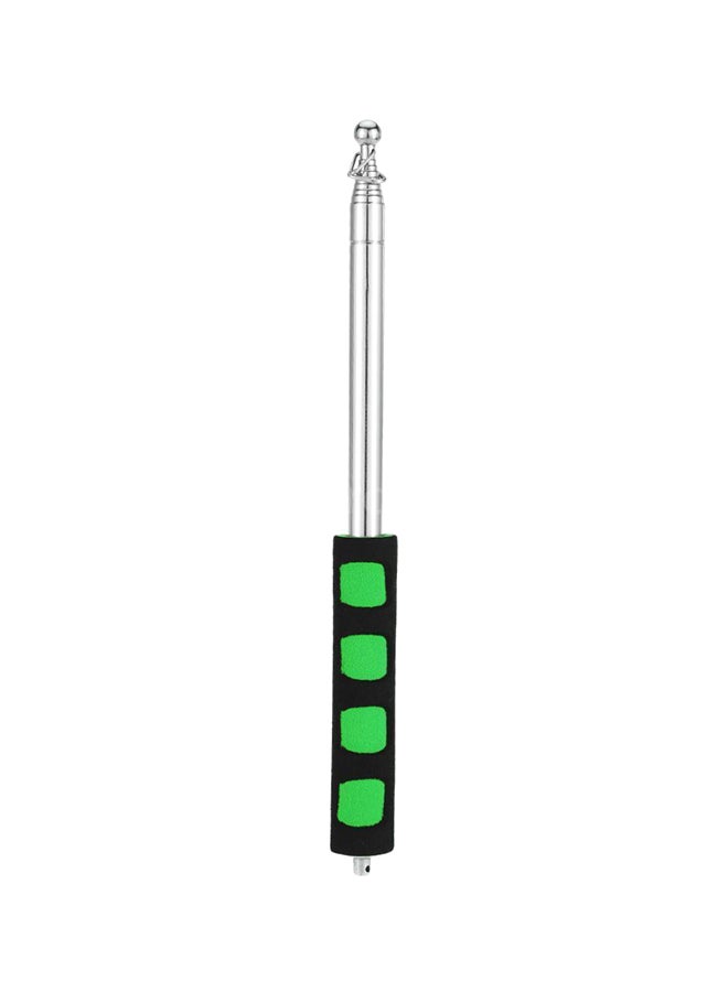 Generic - Stainless Steel Telescopic Flag Pole Silver - Image 1
