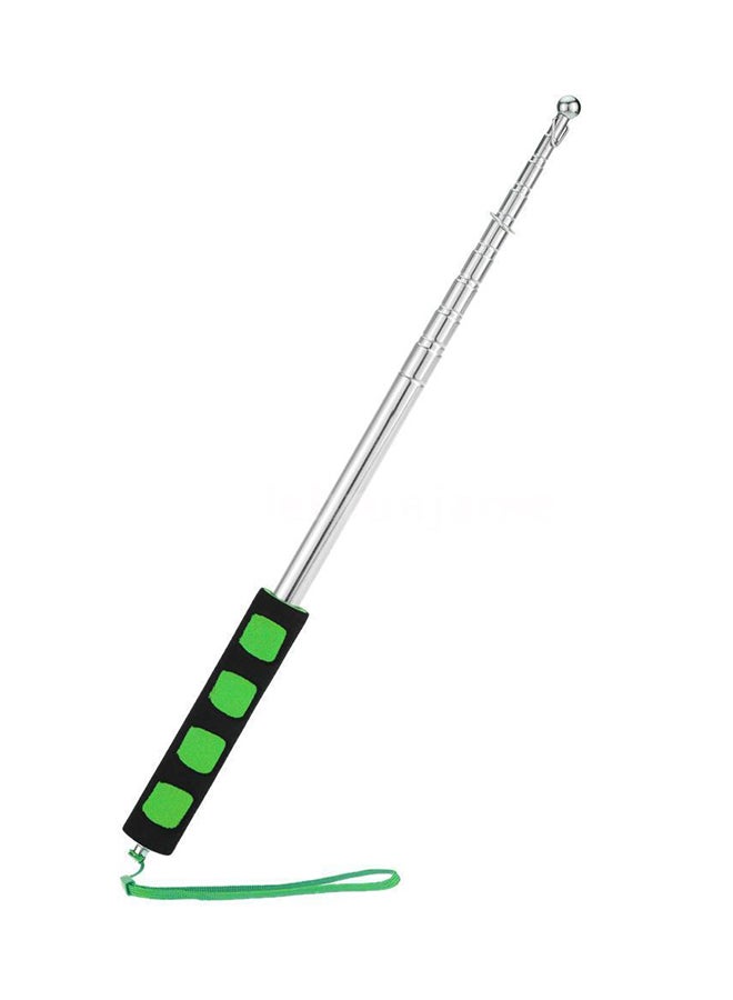 Generic - Stainless Steel Telescopic Flag Pole Silver - Image 1