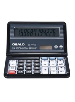 Generic 12 Digits Electronic Calculator Black  - Image 1