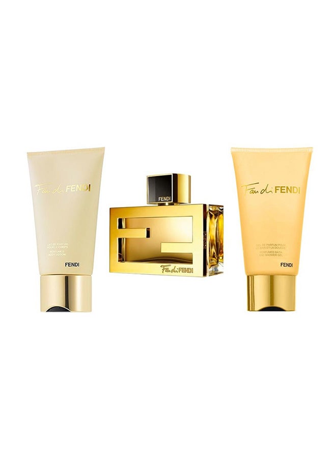 فيندي طقم هدايا فان دي فيندي من 3 قطع (1XEDP 75 ml, 1XBody Lotion 75 ml, 1XShower Gel 75 ml)  - Image 1