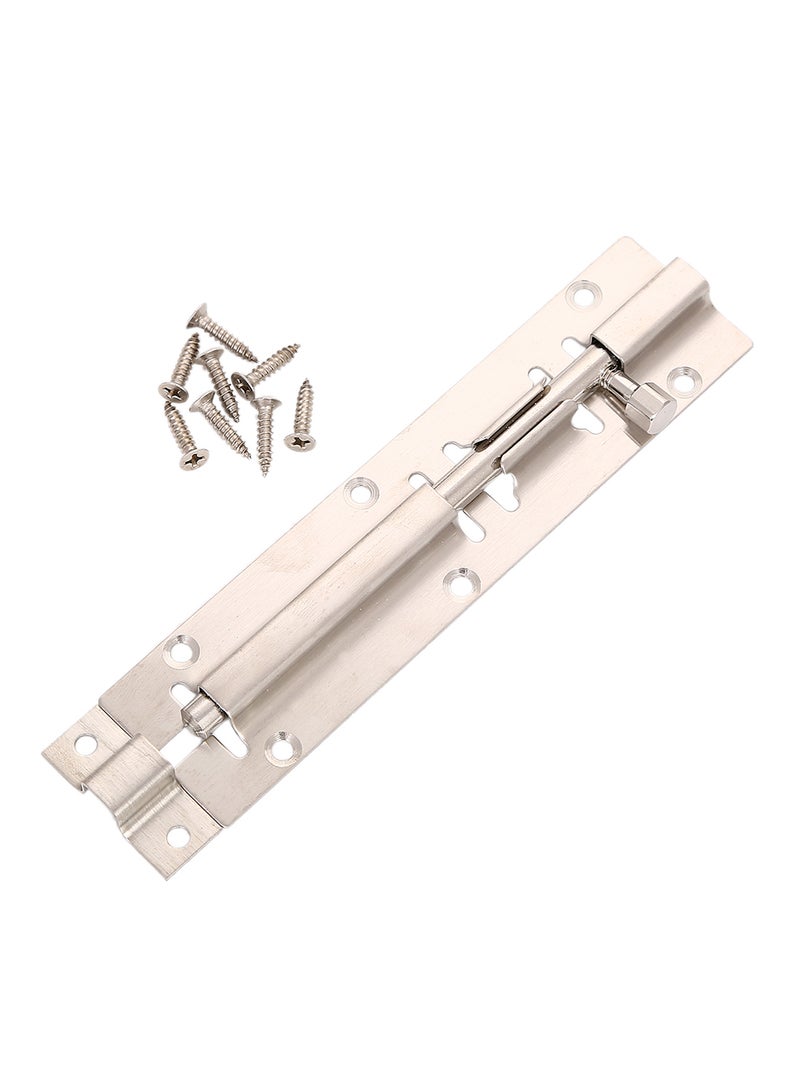 LAWAZIM Matte Door Latch Silver 6inch  - Image 1