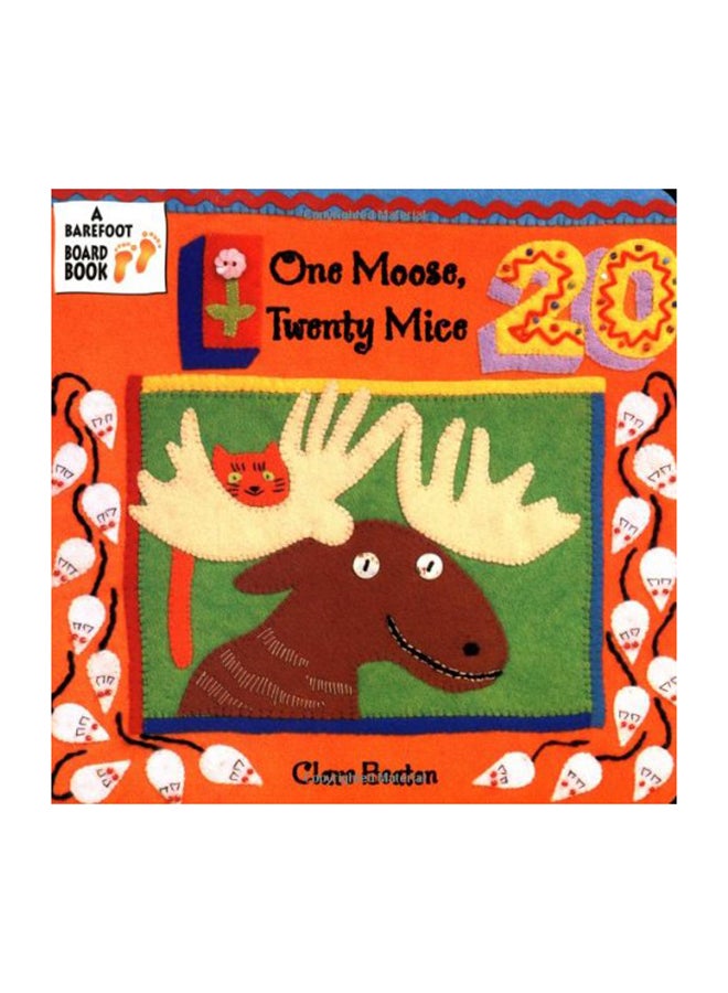 One Moose, Twenty Mice - Board Book English by Clare Beaton - 1/3/2000