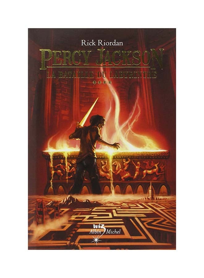 Percy Jackson T4 La Bataille Du Labyrinthe Paperback French by Rick Riordan - 40180 