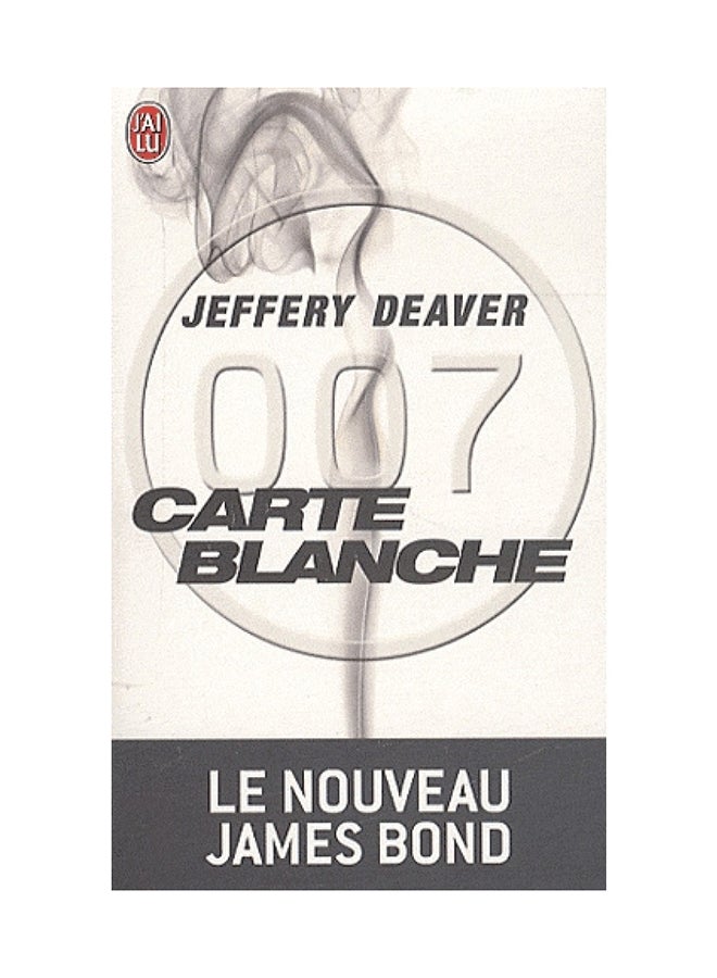 Carte Blanche - Paperback French by Jeffery Deaver - 2012