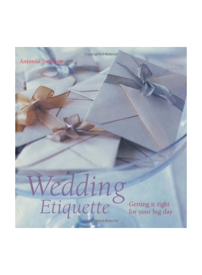 Wedding Etiquette Hardcover English by Antonia Swinson - 40484