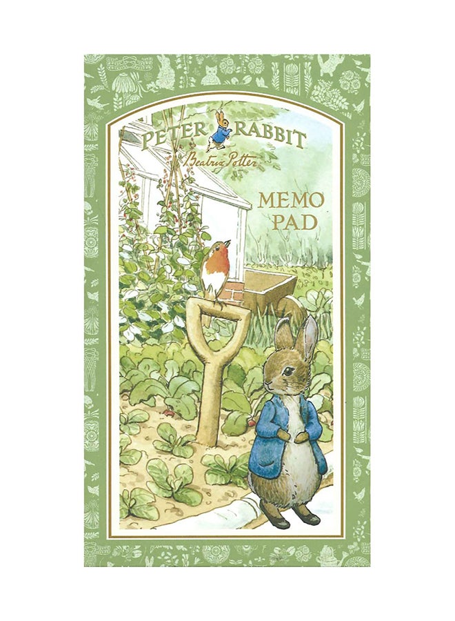 Beatrix Potter Tall Memo Block - Paperback English by Beatrix Potter