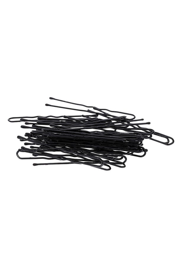Generic 50-Piece Hair Styling Bobby Pin Set Black 4.5cm  - Image 1