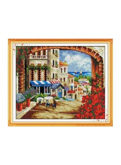 Handmade Needlework Counted Cross Stitch Set Multicolour