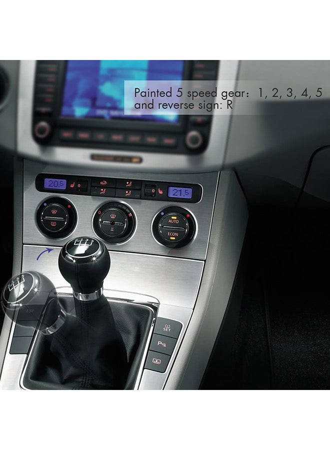 5 Speed Gear Shift Knob For VW Passat B6 - Image 2