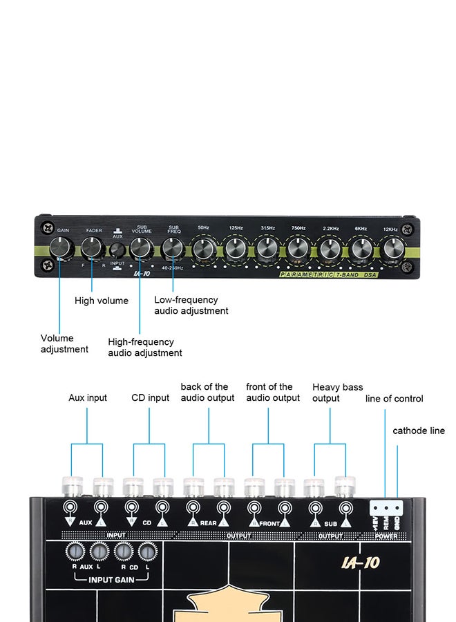 Generic - EQ Car Audio Equalizer And Tuner - Image 1