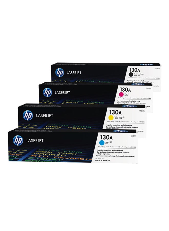 سي تي ال مجموعة من 4 خراطيش حبر ليزر متعدد الألوان - Image 1