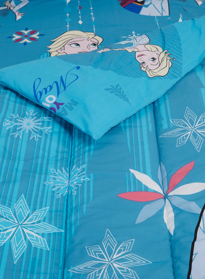 Disney - 4-Piece Frozen Comforter Set Cotton Multicolour - Image 1