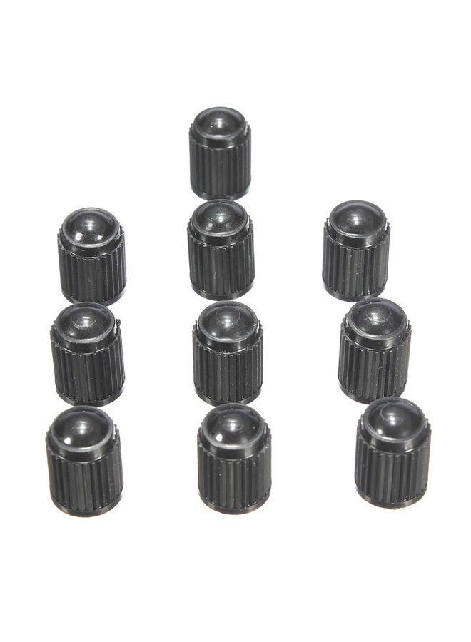 Generic 100-Piece Universal Red ABS Plastic Auto Car Motorcycles Bikes Tire Valve Stem Caps  - Image 3