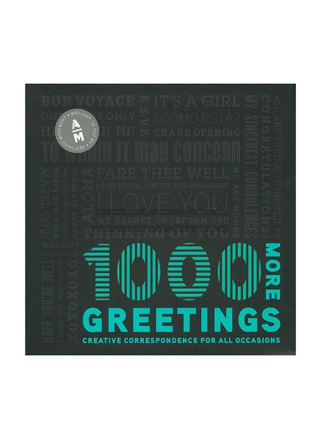 1000 More Greetings - Paperback English by AESTHETIC MOVEMENT 