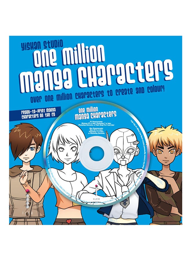 One Million Manga Characters - Hardcover English by Yishan Li - 4/10/2010 