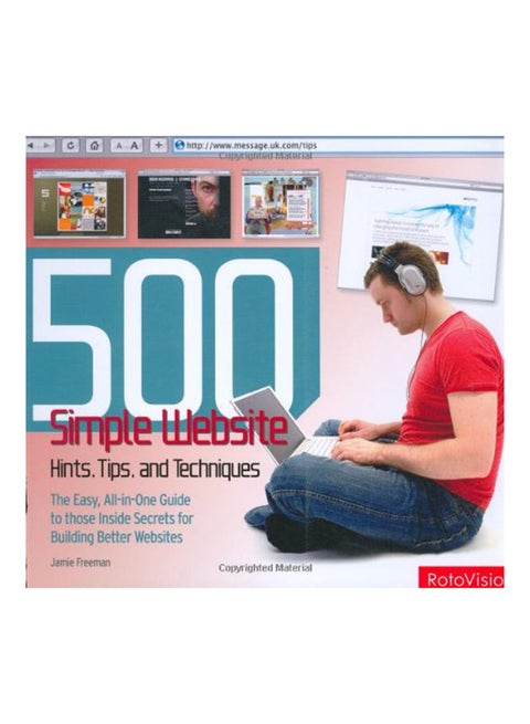 500 Simple Website Hints, Tips, and Techniques - Paperback English by Jamie Freeman - 19/02/2008