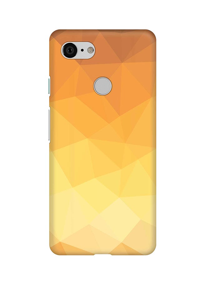 Stylizedd Matte Finish Slim Snap Basic Case Cover For Google Pixel 3 Gold Bar - Image 1