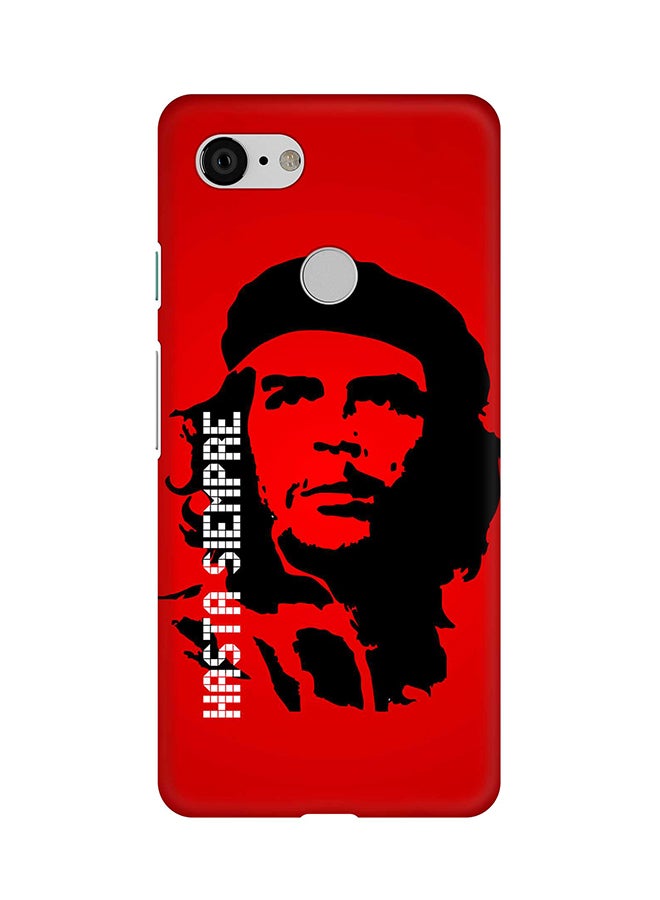 Stylizedd Matte Finish Slim Snap Basic Case Cover For Google Pixel 3 Hasta Sempre - Image 1