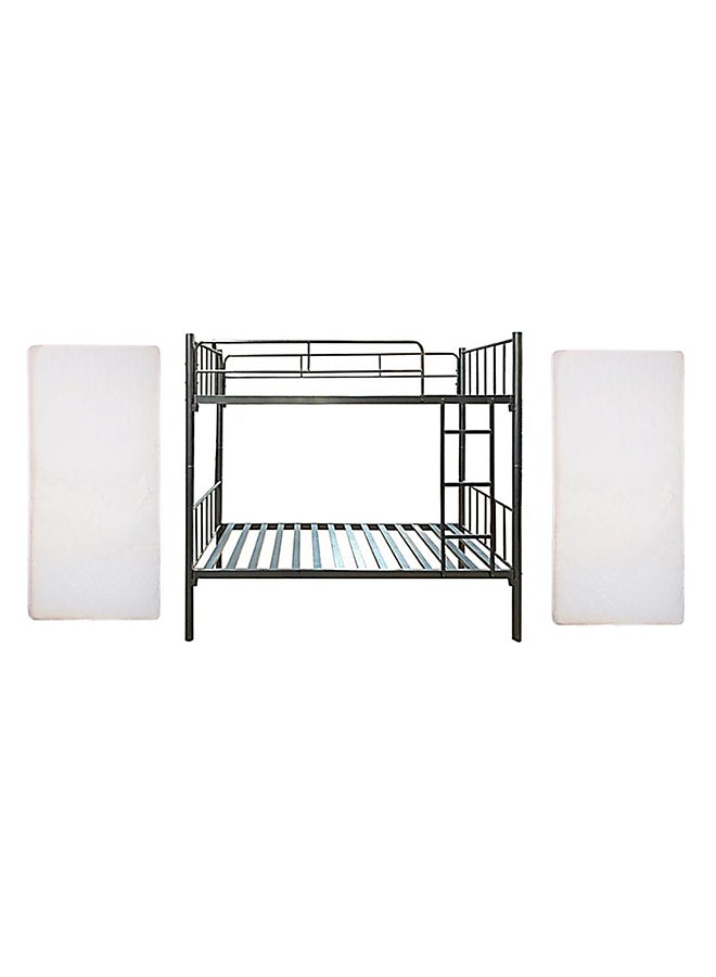 AE Detachable Bunk Bed With 2 Medicated Mattresses Grey  - Image 2