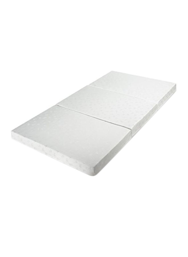 AE Foldable Medicated Mattress White  - Image 1