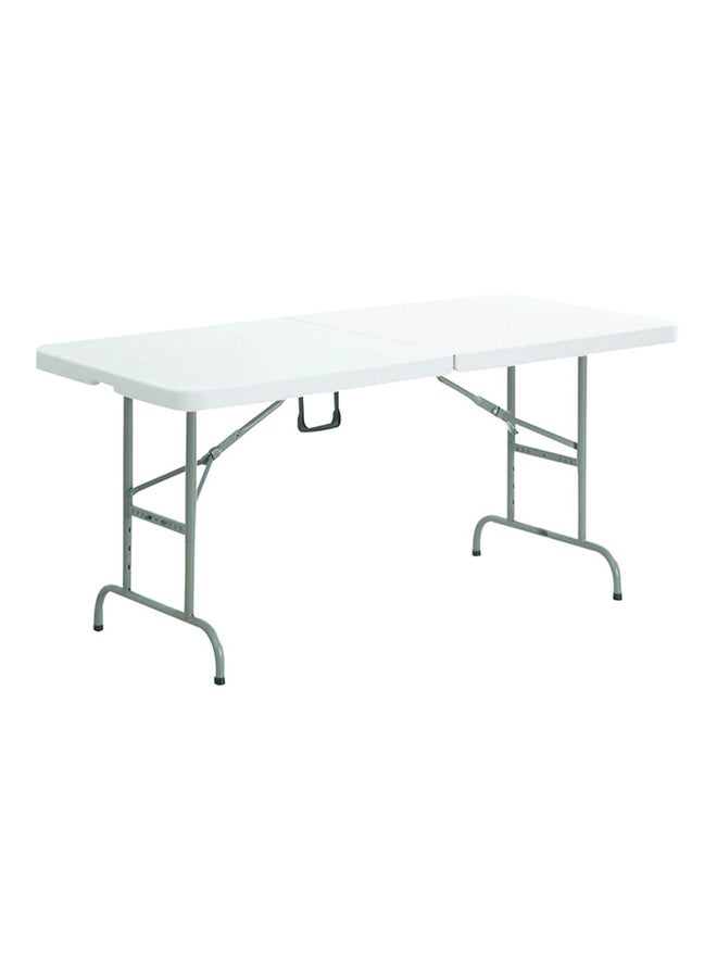 AE Foldable Lightweight Table White 154x74x30cm