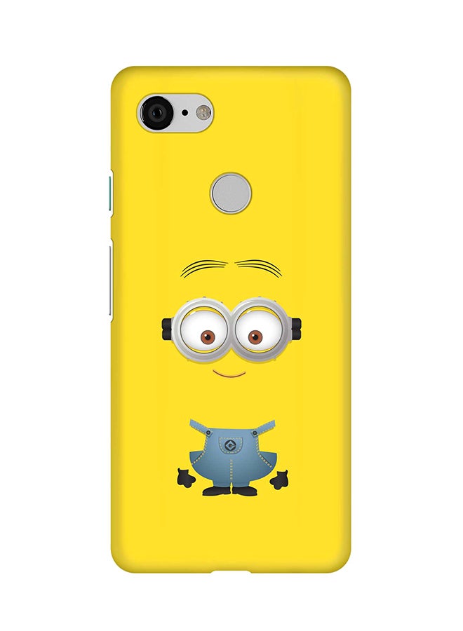 ستايلايزد غطاء حماية أساسي رفيع سهل النزع بلمسة نهائية مطفأة لهاتف جوجل بكسل 3 مينيون 2 - Image 1