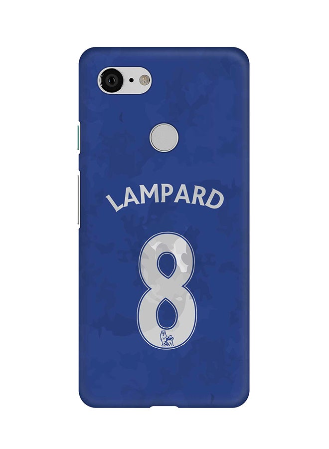 Stylizedd - Matte Finish Slim Snap Basic Case Cover For Google Pixel 3 Lampard Jersey - Image 1