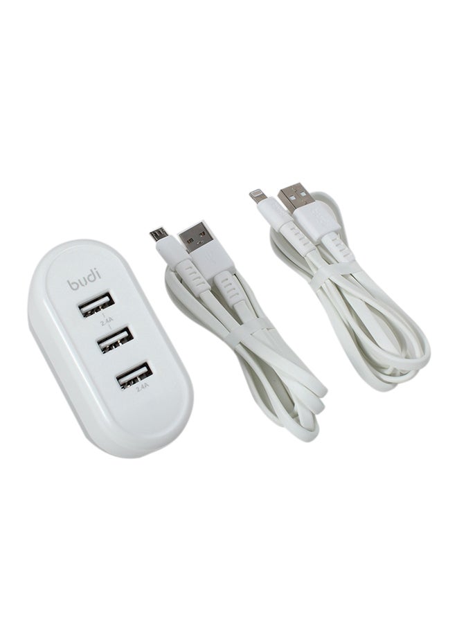 Portable Home Charger White