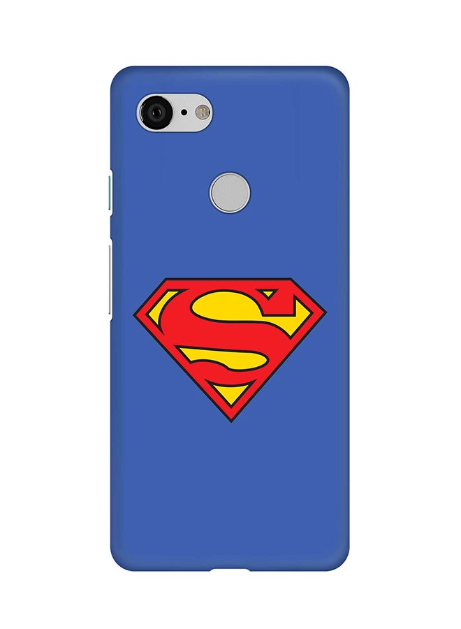 Stylizedd Matte Finish Slim Snap Basic Case Cover For Google Pixel 3 The Super - Image 1