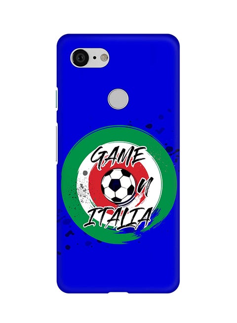 Matte Finish Slim Snap Basic Case Cover For Google Pixel 3 Game on Italy