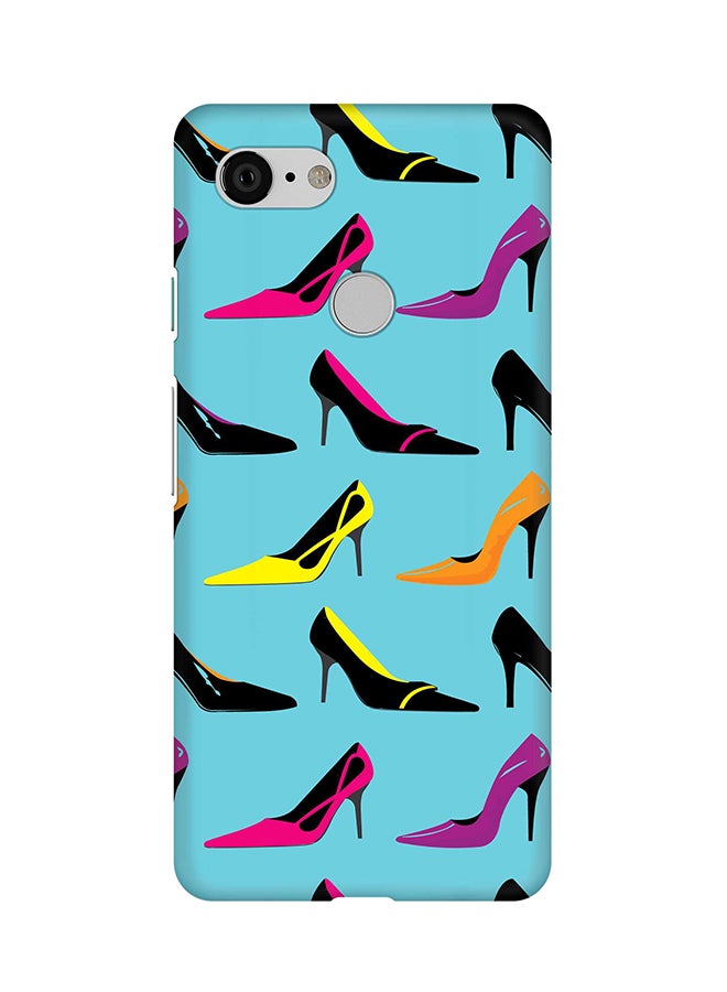 Stylizedd - Matte Finish Slim Snap Basic Case Cover For Google Pixel 3 Heel Story - Image 1