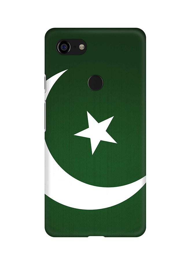 Stylizedd Matte Finish Slim Snap Basic Case Cover For Google Pixel 3 XL Flag Of Pakistan  - Image 1