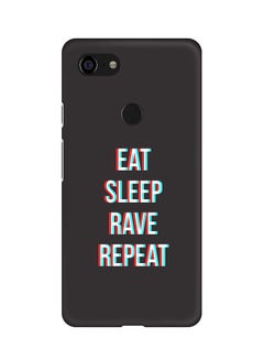 Matte Finish Slim Snap Basic Case Cover For Google Pixel 3 XL Rave Routine