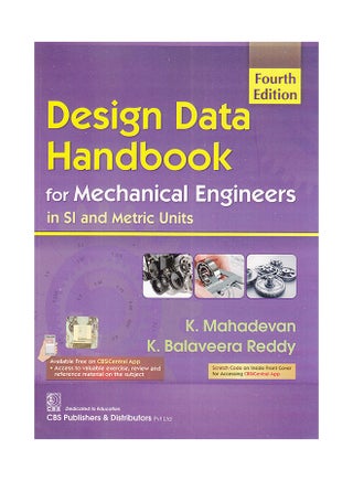 Design Data Handbook For Mechanical Engineers In Si And Metric Units Paperback English by Mahadevan - 41275 - v1547023108/N10989120A_1