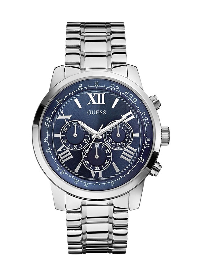 جس ساعة يد هوريزون كرونوغراف بسوار معدني طراز W0379G3 للرجال - Image 1