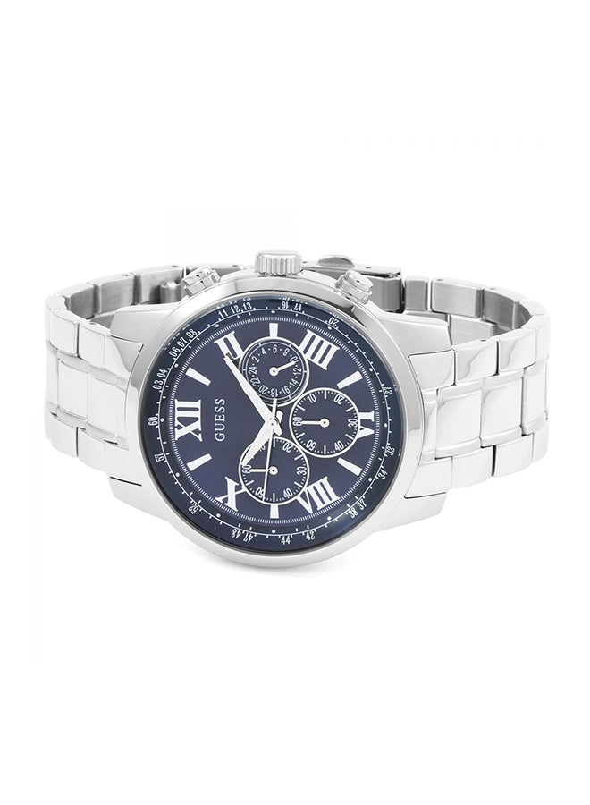 جس ساعة يد هوريزون كرونوغراف بسوار معدني طراز W0379G3 للرجال - Image 3