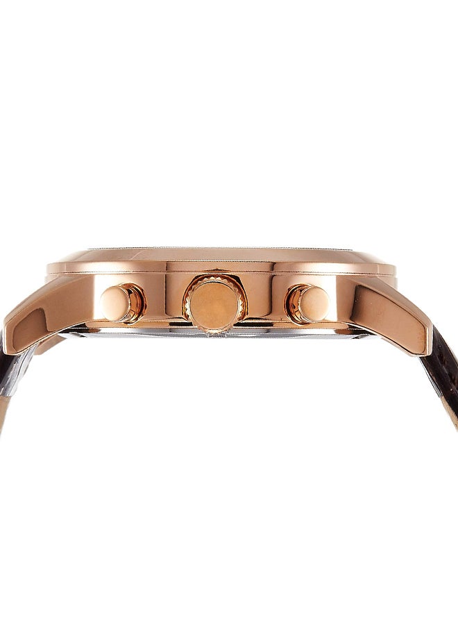 جس ساعة يد كرونوغراف بسوار من الجلد طراز W0669G1 للرجال - Image 3