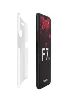 Stylizedd Matte Finish Slim Snap Basic Case Cover For Oppo F7 Saudi Emblem  - Image 2