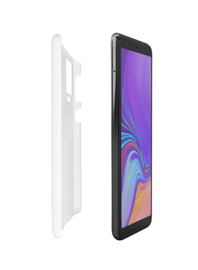 Stylizedd Matte Finish Slim Snap Basic Case Cover For Samsung Galaxy A7 (2018) Do what you love  - Image 2