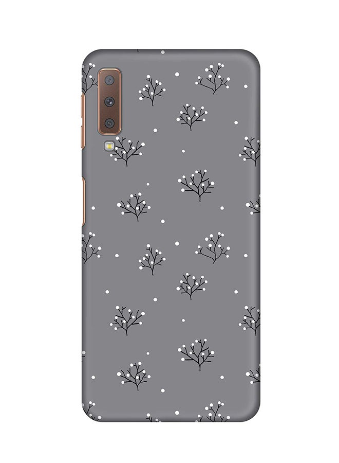 Stylizedd Matte Finish Slim Snap Basic Case Cover For Samsung Galaxy A7 (2018) Winter Splinter  - Image 1