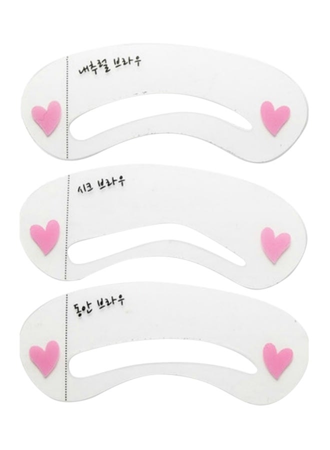 ETUDE HOUSE My Beauty Tool Eyebrow Drawing Guide White/Pink  - Image 1