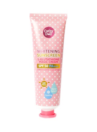 l glutathione magic cream spf130 pa++ Cathy Doll L Glutathione Magic Cream Whitening Pore Tightening SPF 130+  White 60ml | Best Price KSA