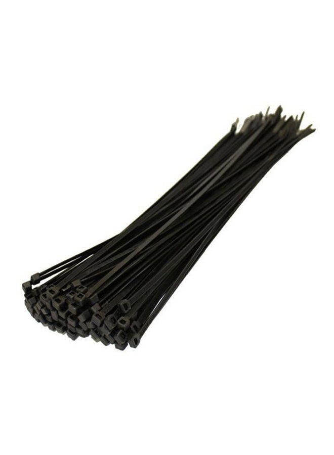 Generic - 100-Piece Cable Tie Set Black 250mm - Image 1