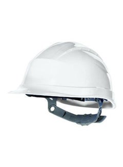 Challenger Safety Helmet With Rachet And Chin Strap White 15cm