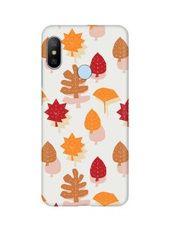 Matte Finish Slim Snap Basic Case Cover For Xiaomi Mi A2 Lite (Redmi 6 Pro) Autumn Scribble