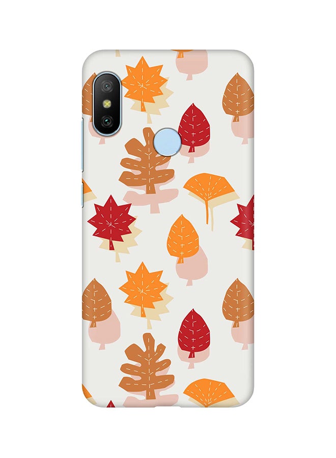 Stylizedd - Matte Finish Slim Snap Basic Case Cover For Xiaomi Mi A2 Lite (Redmi 6 Pro) Autumn Scribble - Image 1
