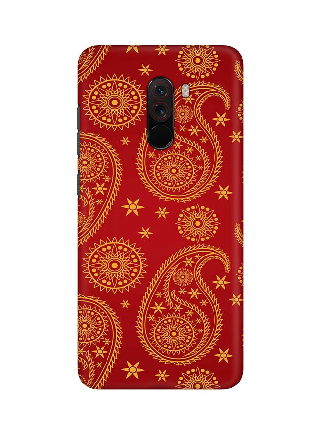 Matte Finish Slim Snap Basic Case Cover For Xiaomi Pocophone F1 Indian Bride